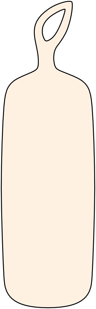 Skärbräda Lavendel
